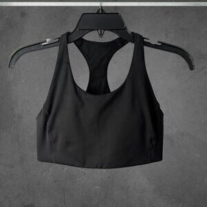 FLX Ascent Medium-Impact Black Sports Bra Supportive Stylish Activewear Workout